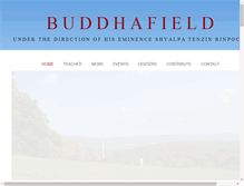 Tablet Screenshot of buddhafield.us